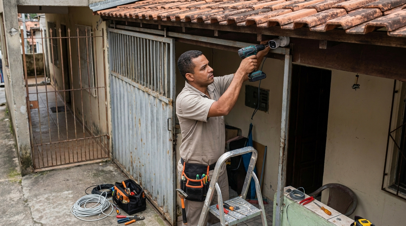 Instalacao de cameras de seguranca em Marília‑SP