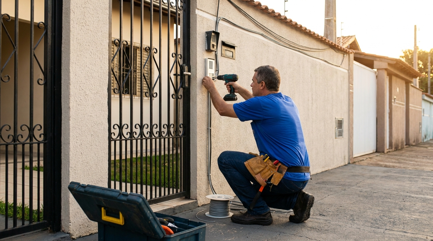 Instalacao de interfone em Marília‑SP